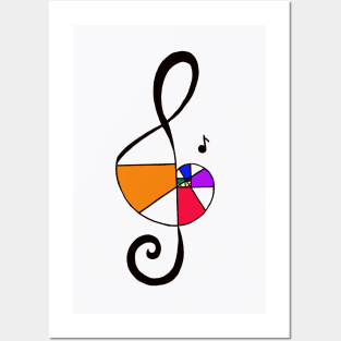 musical harmony Posters and Art